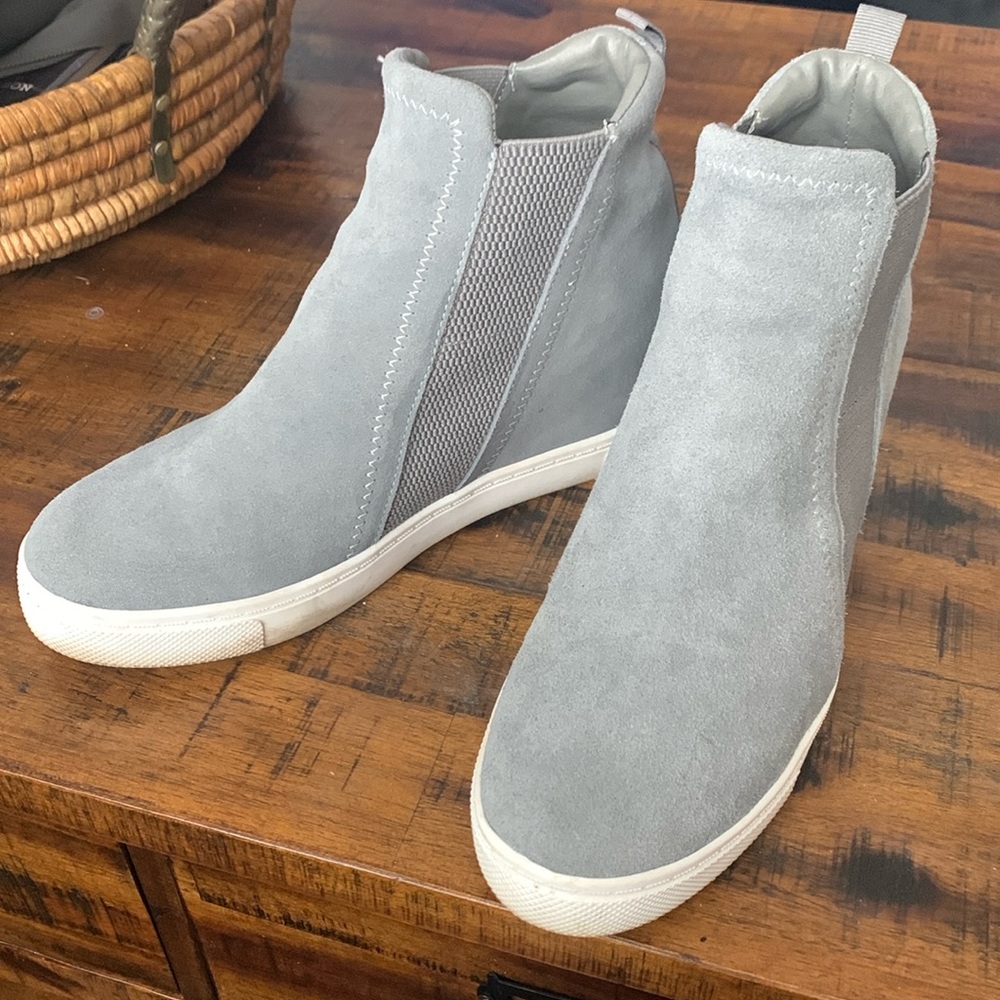 Steve Madden chunky slip on bootie size 9 womens